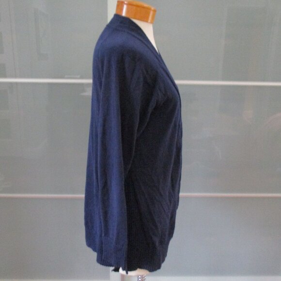 Isaac Mizrahi Live Open Front Long Sleeve Cardigan - Picture 4 of 5